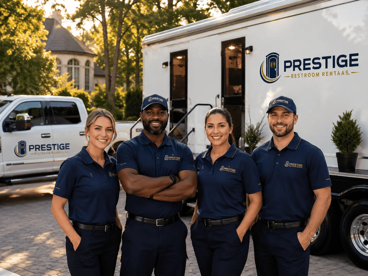 Trusted Luxury Portable Restrooms company in Excello, MO